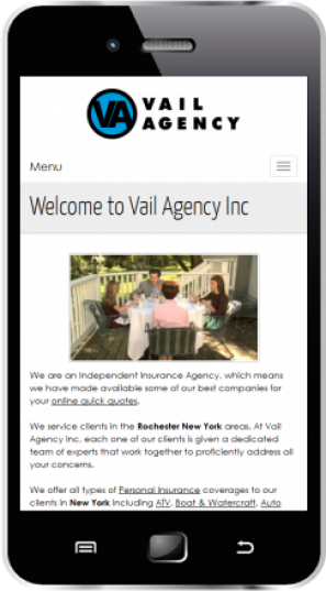 Responsive for Mobile Phones